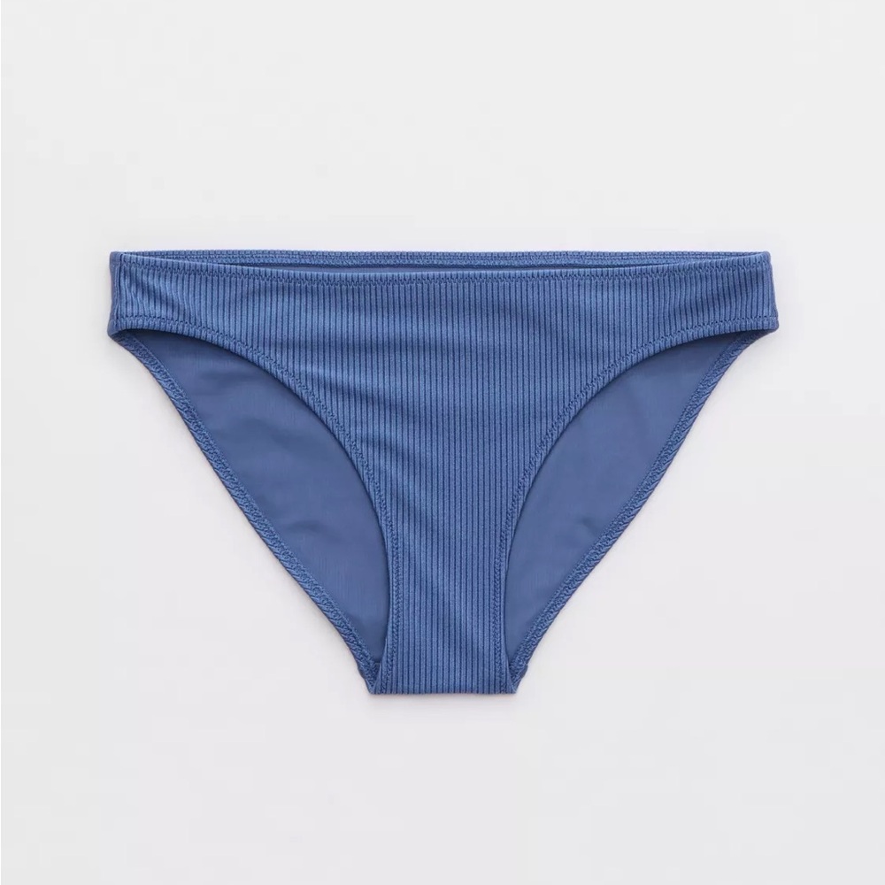 NWT Aerie Shine Rib Bikini Bottoms - Picture 3 of 7